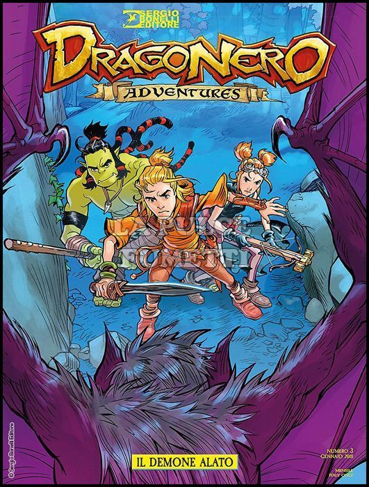 DRAGONERO ADVENTURES #     3: IL DEMONE ALATO